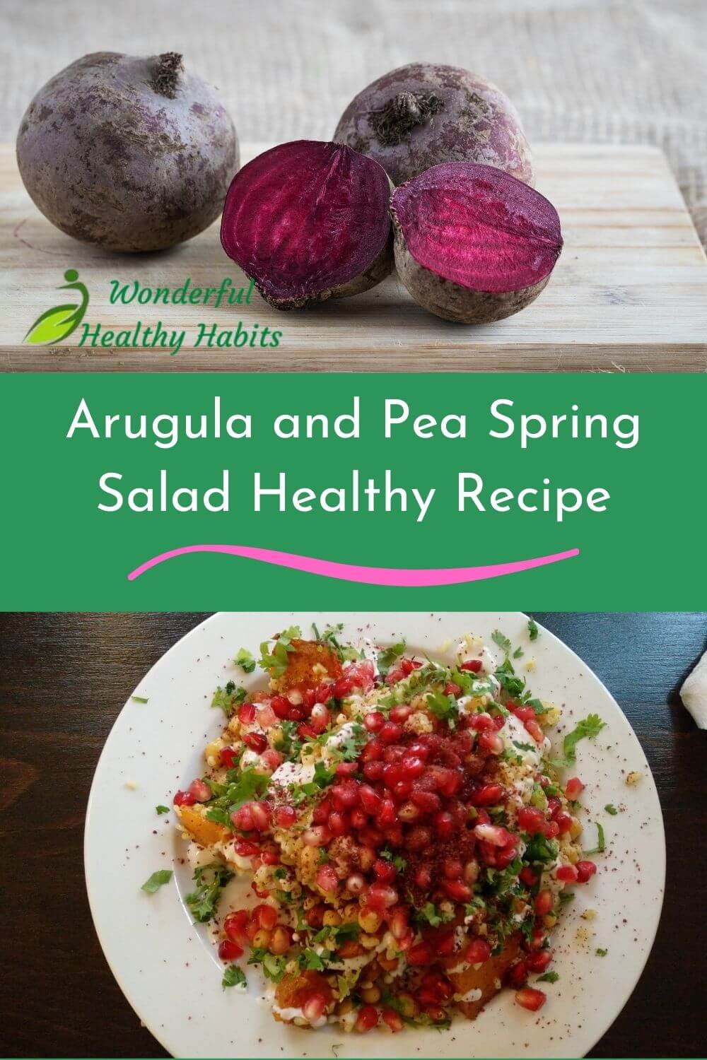 Arugula and Pea Spring Salad Healthy Recipe