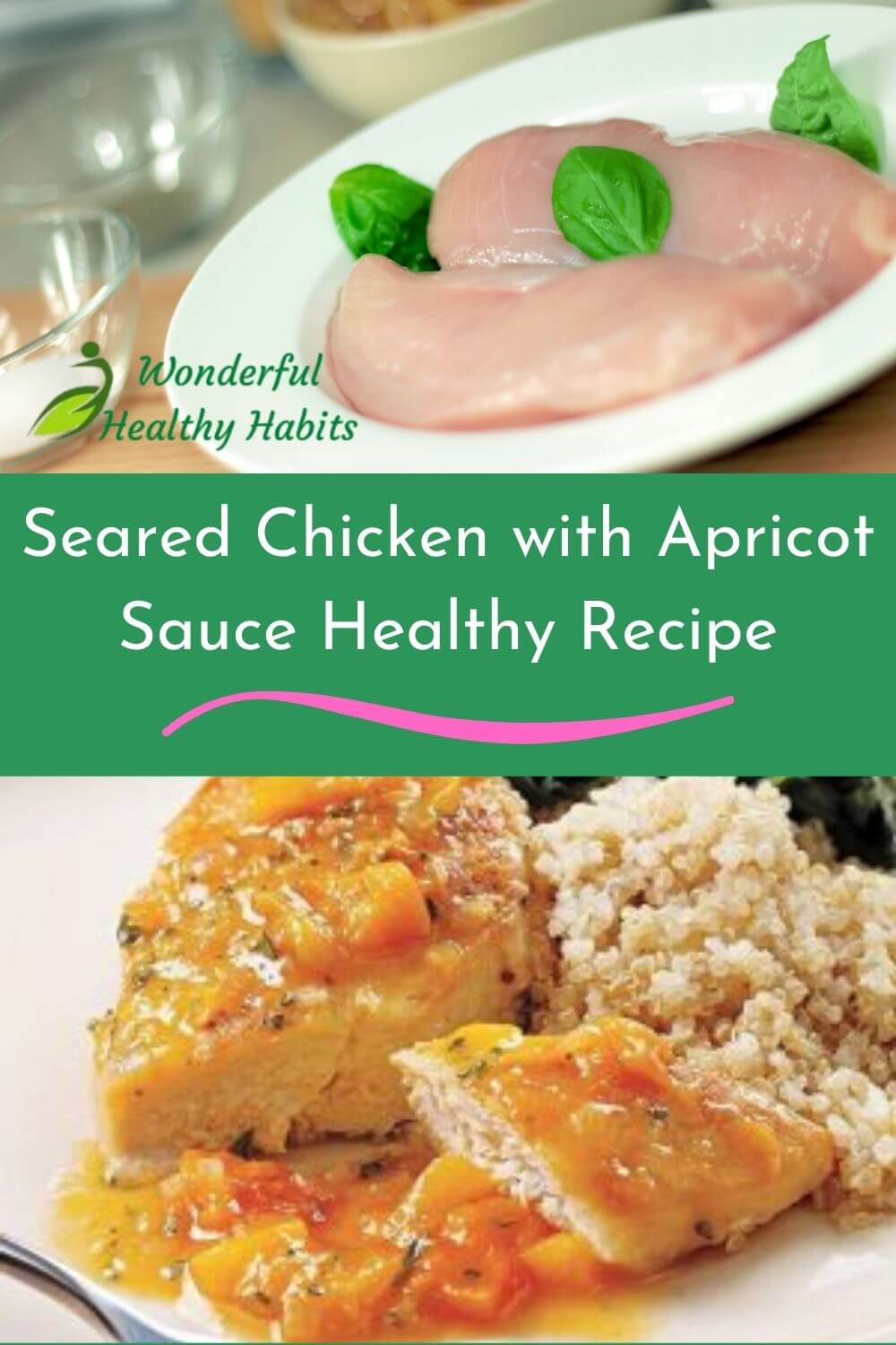 Seared Chicken with Apricot Sauce An Awesome Healthy Recipe