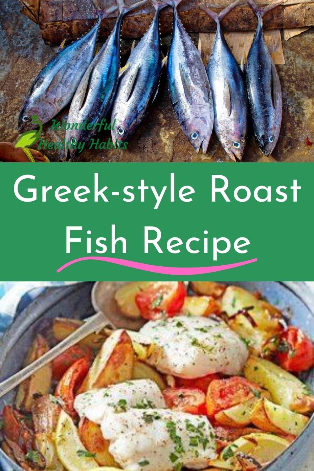 Greek-style Roast Fish Recipe